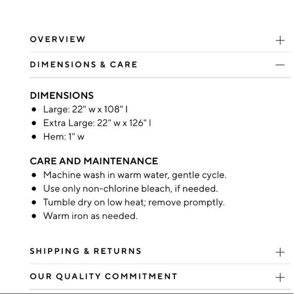 Pottery Barn Dining Pottery Barn Fringed Linen Knotted Table Runner